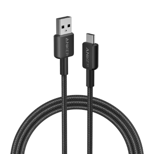 Anker 322 USB-A to USB C Cable (3ft Braided) - كيبل مجدول بطول 3 أقدام من يو اس بي أ الى يو اس بي سي من أنكر