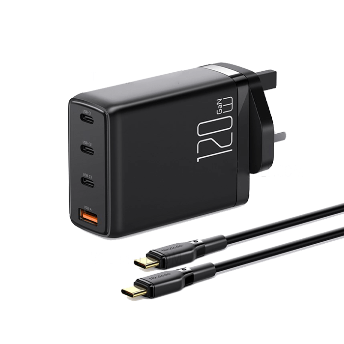 Mcdodo 120W Super Ultra Fast Charger - ماكدودو شاحن جداري سريع الشحن 120 وات