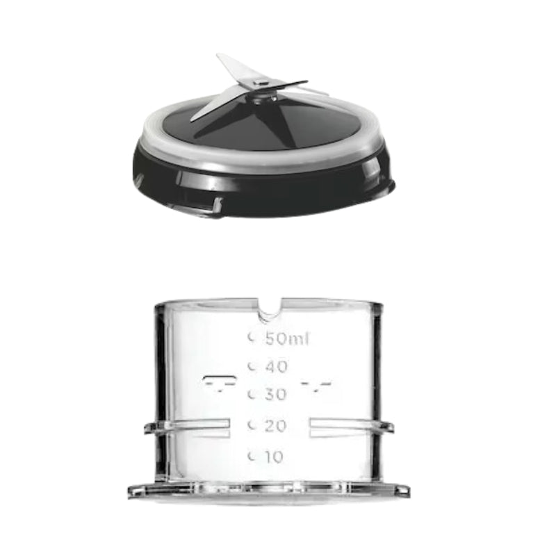 محضر طعام 750 واط بسعة 1.5 لتر مع شفرات ستانلس ستيل - Black&Decker FX775-B5 Food Processor 750W