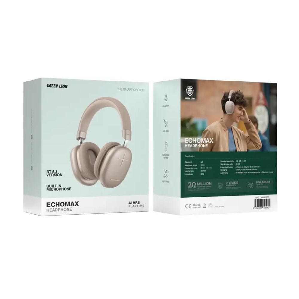 سماعة جرين ليون إيكو ماكس - Green Lion Echo Max Headphone