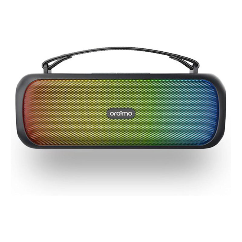 Oraimo Bass Go Boom Speaker Black - سماعة أورايمو باس جو بوم بلوتوث – أسود