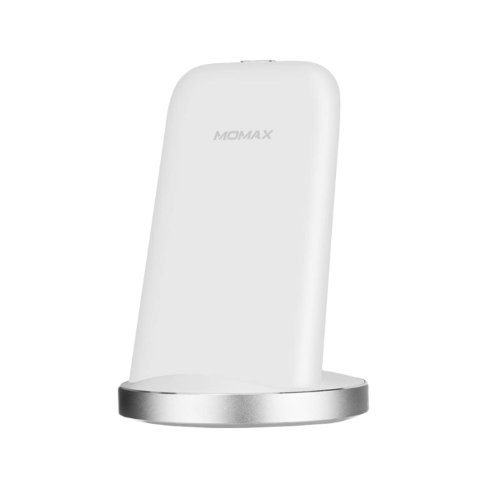 MOMAX UD5 10W Wireless Fast Charger, Qi-Certified Pad for iPhone & Android - شاحن موماكس يو دي 5 لاسلكي سريع 10 واط, متوافق مع ايفون واندرويد