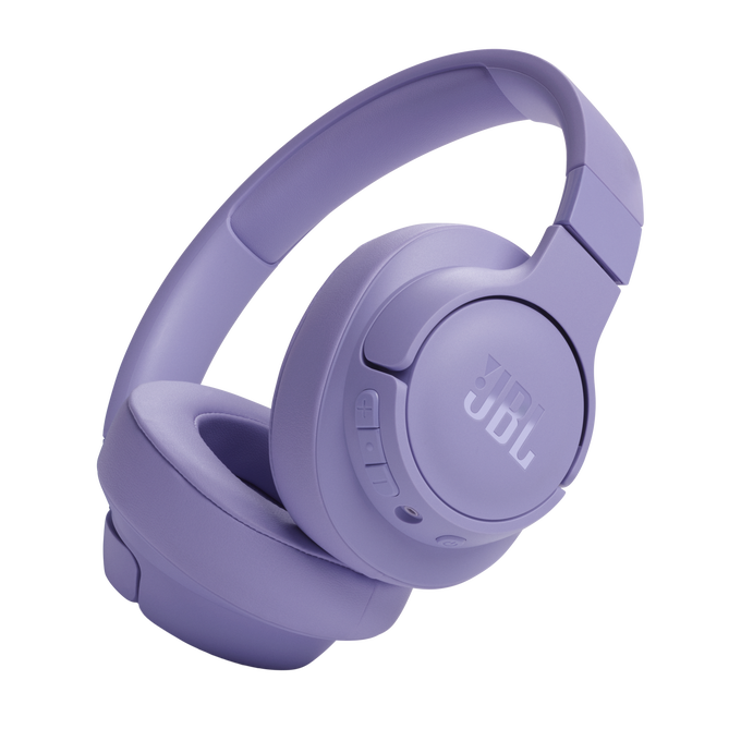 JBL Tune 720BT Wireless Over-Ear Headphones Bluetooth 5.3 76H Battery - جسه بي ال سماعات رأس لاسلكية فوق الاذن من تون صوت جهوري نقي، بلوتوث 5.3مكالمات بدون استخدام اليدين