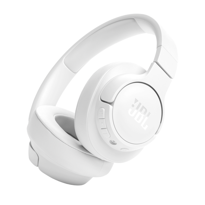 JBL Tune 720BT Wireless Over-Ear Headphones Bluetooth 5.3 76H Battery - جسه بي ال سماعات رأس لاسلكية فوق الاذن من تون صوت جهوري نقي، بلوتوث 5.3مكالمات بدون استخدام اليدين