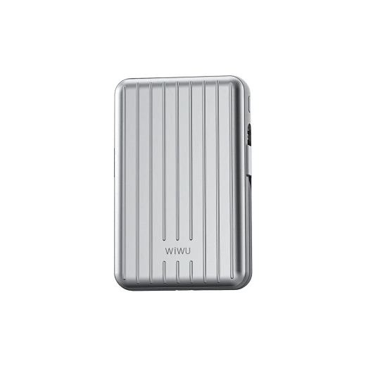 WiWU Truck Series 20000mAh Magnetic Wireless Power Bank PP04 - ويوو باور بانك Truck Series 20000mAh PP04 مغناطيسي شحن لاسلكي سريع