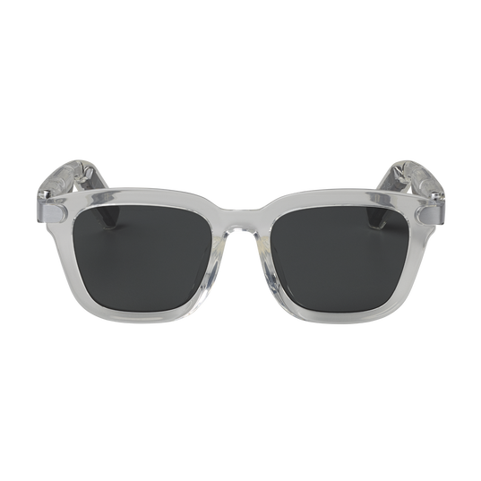 JBL Soundgear Frames Audio Glasses Square Eye Shape, 8H Playtime | نظارة جي بي ال ساوند جير الذكيةبصوت مدمج, تشغيل حتى 8 ساعات