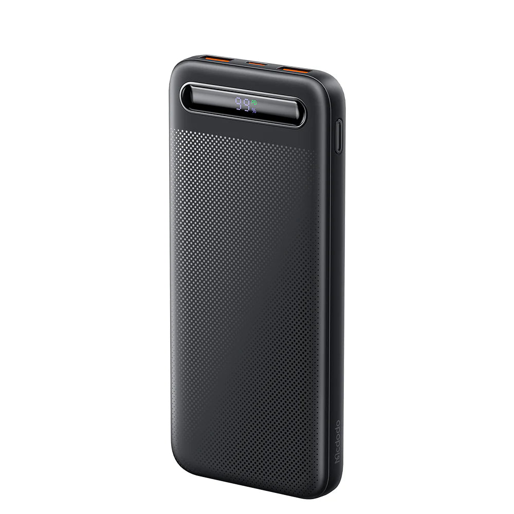 Mcdodo 10000mAh PD Power Bank 22.5W Fast Charging Digital Display Powerbank -  باور بانك شاحن سريع بسعة 10000 ميلي أمبير وبقدرة 22.5 واط من مكدودو