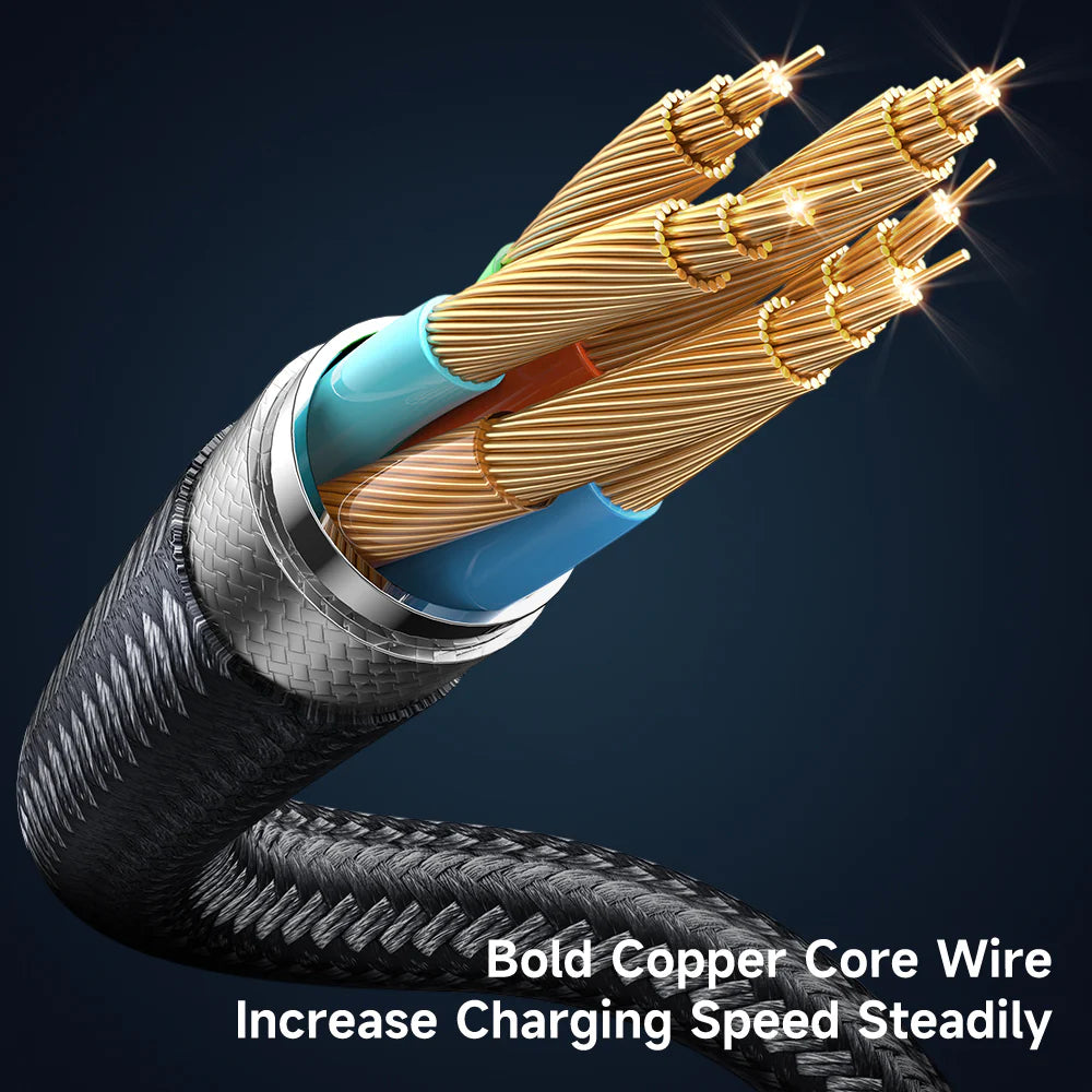 Mcdodo USB-C to USB-C Cable 100W PD Rapid Charging Output Screen Display - كيبل مكدودو يو اس بي سي إلى يو اس بي سي 100 وات شحن سريع