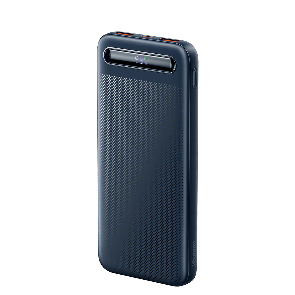 Mcdodo 10000mAh PD Power Bank 22.5W Fast Charging Digital Display Powerbank -  باور بانك شاحن سريع بسعة 10000 ميلي أمبير وبقدرة 22.5 واط من مكدودو