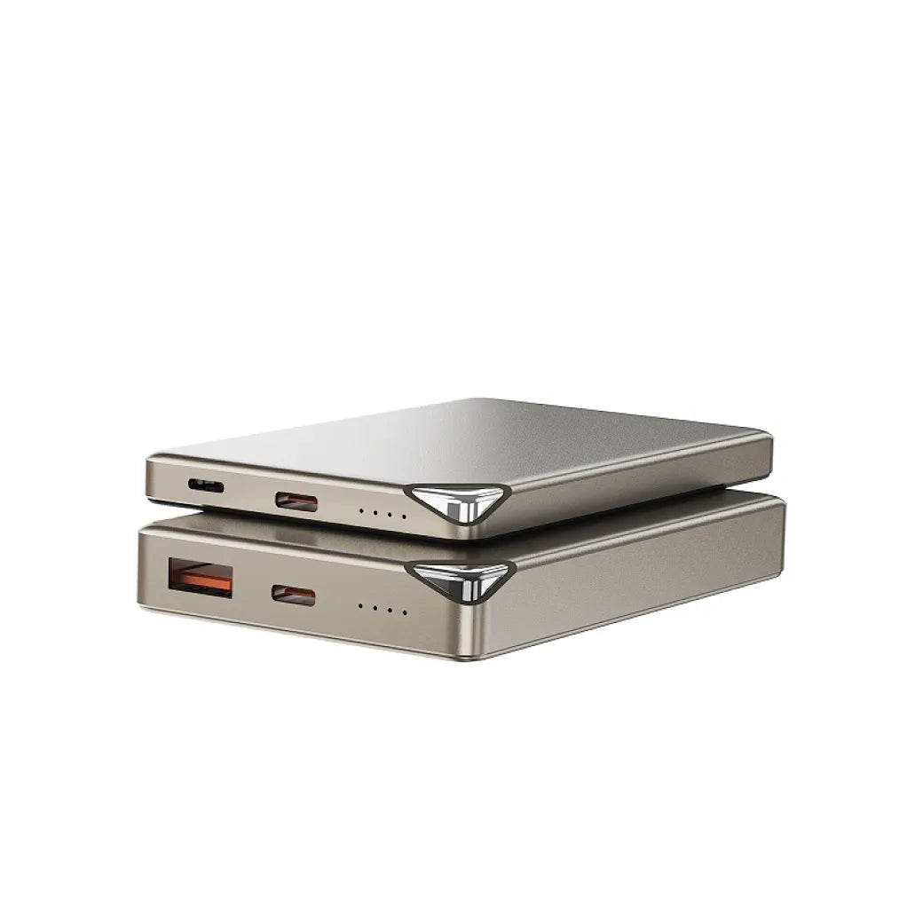 WiWU Wi-P020 MagSafe 10 000mAh Ultra-Thin Power Bank -  ويوو باور بانك مغناطيسي 10000ميلي أمبير فائق النحافة
