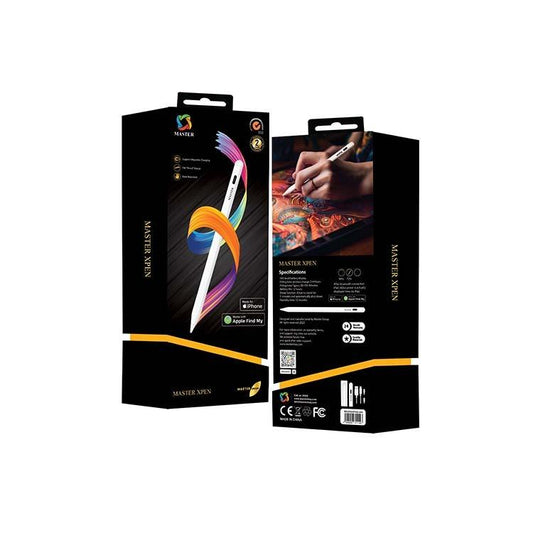 Stylusa Master XPen ji bo iPad-ê bi taybetmendiya Find My - Spî