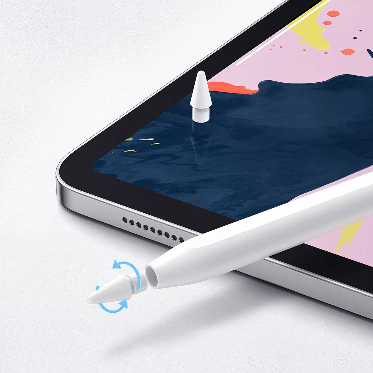 قلم جويرووم سريع الشحن للآيباد بدقة عالية | JOYROOM JR-X15 Stylus for iPad – Fast Charge, Precise Writing