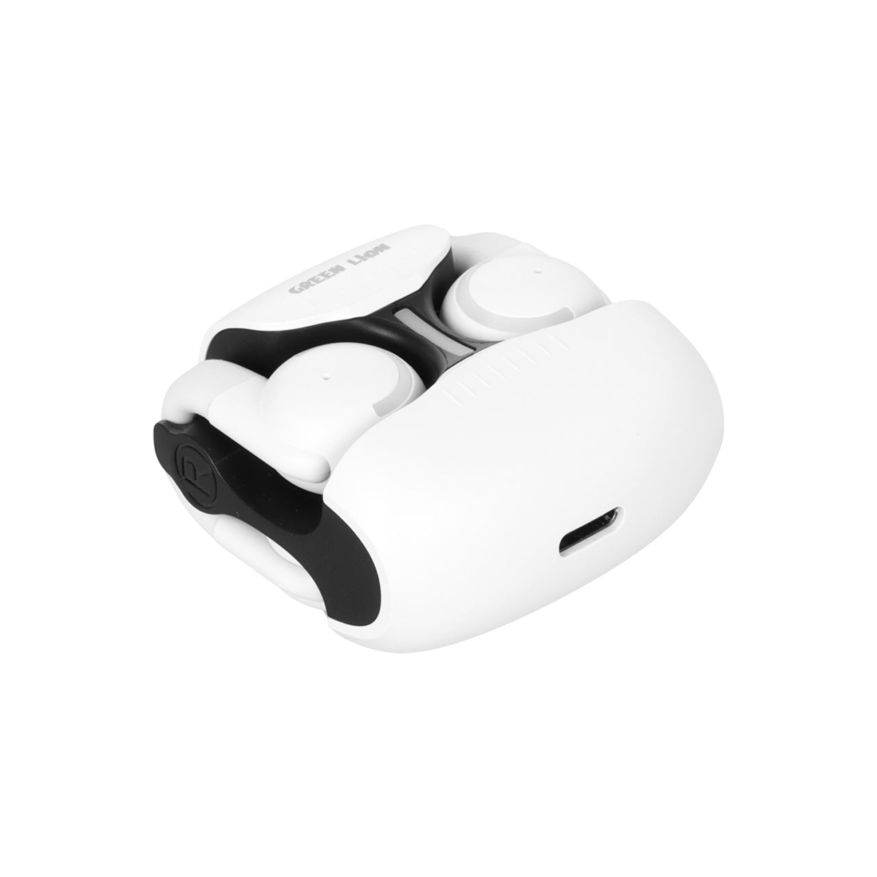 سماعات جرين لايون اير كليب 360 اللاسلكية - ابيض | Green Lion Ear Clip 360 Wireless Earbuds - White
