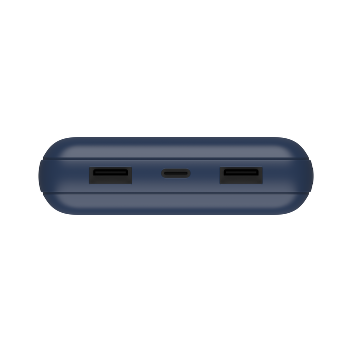BoostCharge Power Bank 20K with USB-A to USB-C cable - باور بانك بتقنية البوست شارج بسعة 20الف ميلي أمبيرمع كيبل يو اس بي أ الى ية اس بي سي من بيلكن