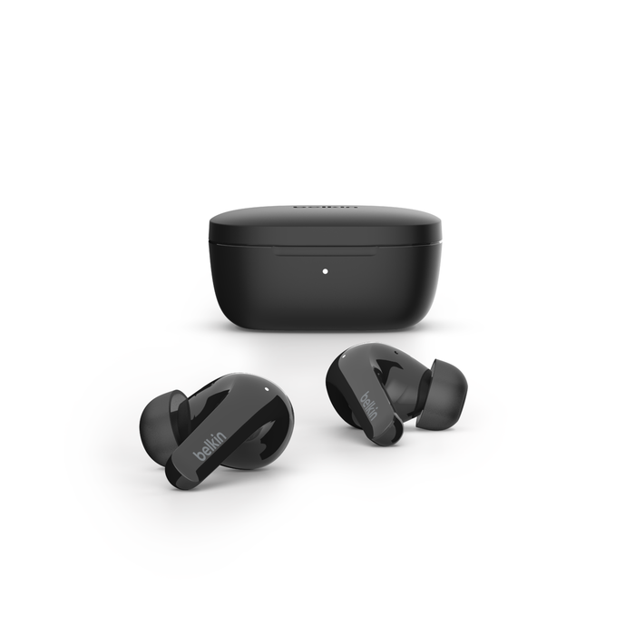 Belkin SOUNDFORM Flow Fully Wireless Earphones Bluetooth 5.2 ANC  - سماعات أذن بيلكين ساوند فورم فلوو لاسلكية بالكامل بلوتوث 5.2