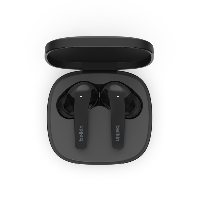 Belkin SOUNDFORM Flow Fully Wireless Earphones Bluetooth 5.2 ANC  - سماعات أذن بيلكين ساوند فورم فلوو لاسلكية بالكامل بلوتوث 5.2
