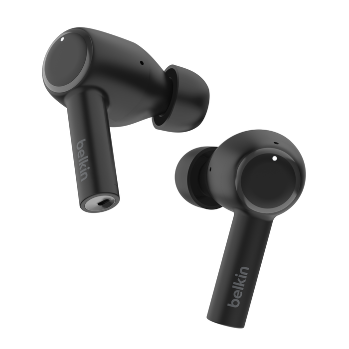 Belkin SoundForm Pulse Noise-Canceling Earbuds - سماعة اذن لاسلكية  ساوند فورم بلس من بيلكن بتقنية الغاء الضوضاء من بيلكن