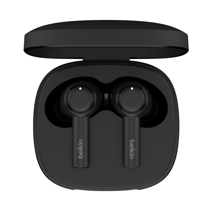 Belkin SoundForm Pulse Noise-Canceling Earbuds - سماعة اذن لاسلكية  ساوند فورم بلس من بيلكن بتقنية الغاء الضوضاء من بيلكن
