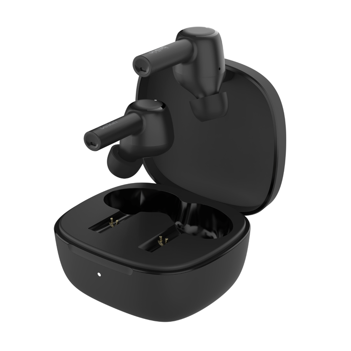 Belkin SoundForm Pulse Noise-Canceling Earbuds - سماعة اذن لاسلكية  ساوند فورم بلس من بيلكن بتقنية الغاء الضوضاء من بيلكن
