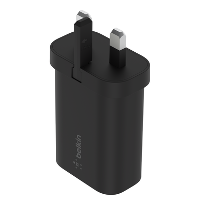 Belkin BoostCharge 25W Wall Chargers with PPS USB-C Power Delivery Fast Charger  - شاحن جداري بقوة 25 واط بتقنية البوست شارجر بمنفذ يو اس بي سي