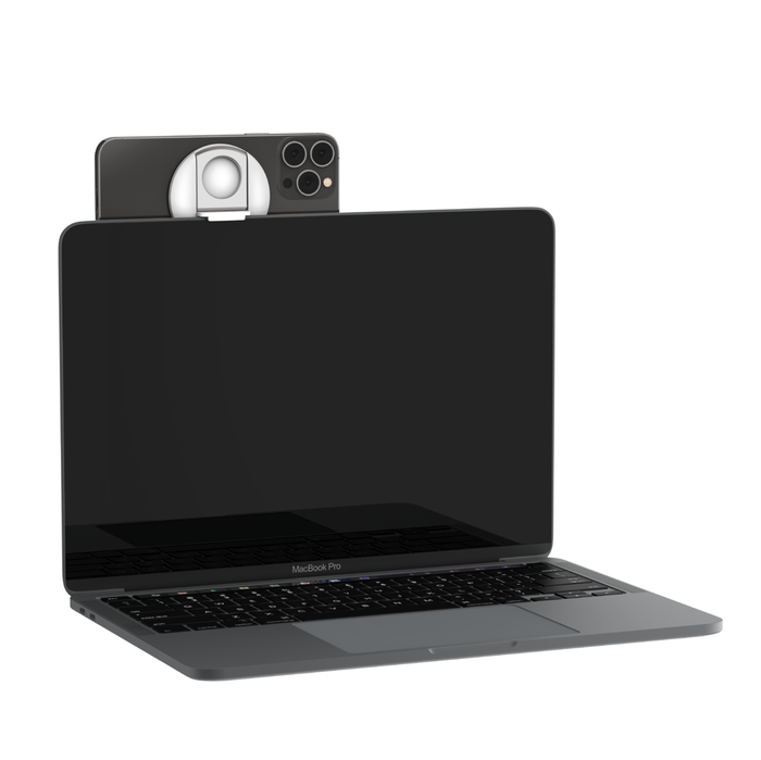 Belkin iPhone Mount with MagSafe for Mac Notebooks - بلكن حامل كاميرا لجهاز ماك بوك وايفون من ماج سيف