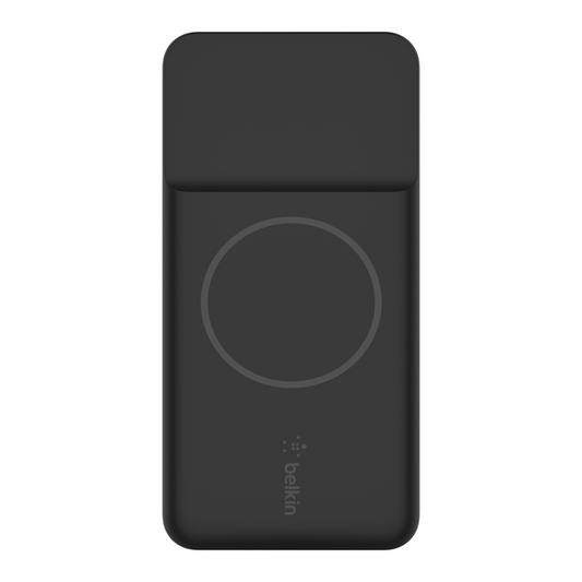 Belkin BoostCharge Magnetic Wireless Power Bank 10K - باور بانك لاسلكي مغناطيسي بيلكن 10الف ميلي أمبير للشحن أثناء التنقل من بيلكن