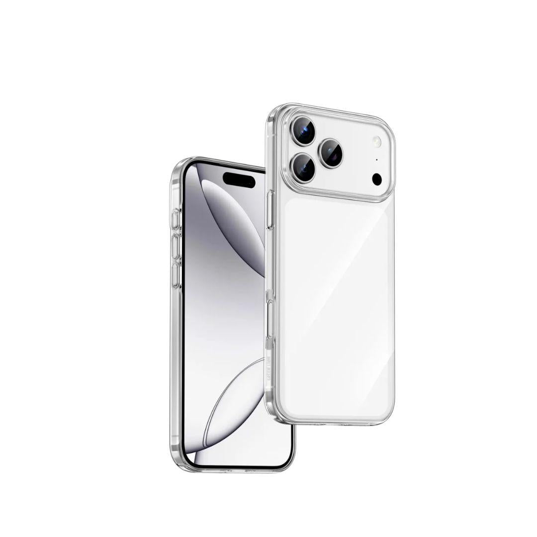 كفر جرين لايون ديلغادو لاجهزة ايفون 17 سيريز - شفاف | Green Lion Delgado PC Case for iPhone 17 Series - Clear