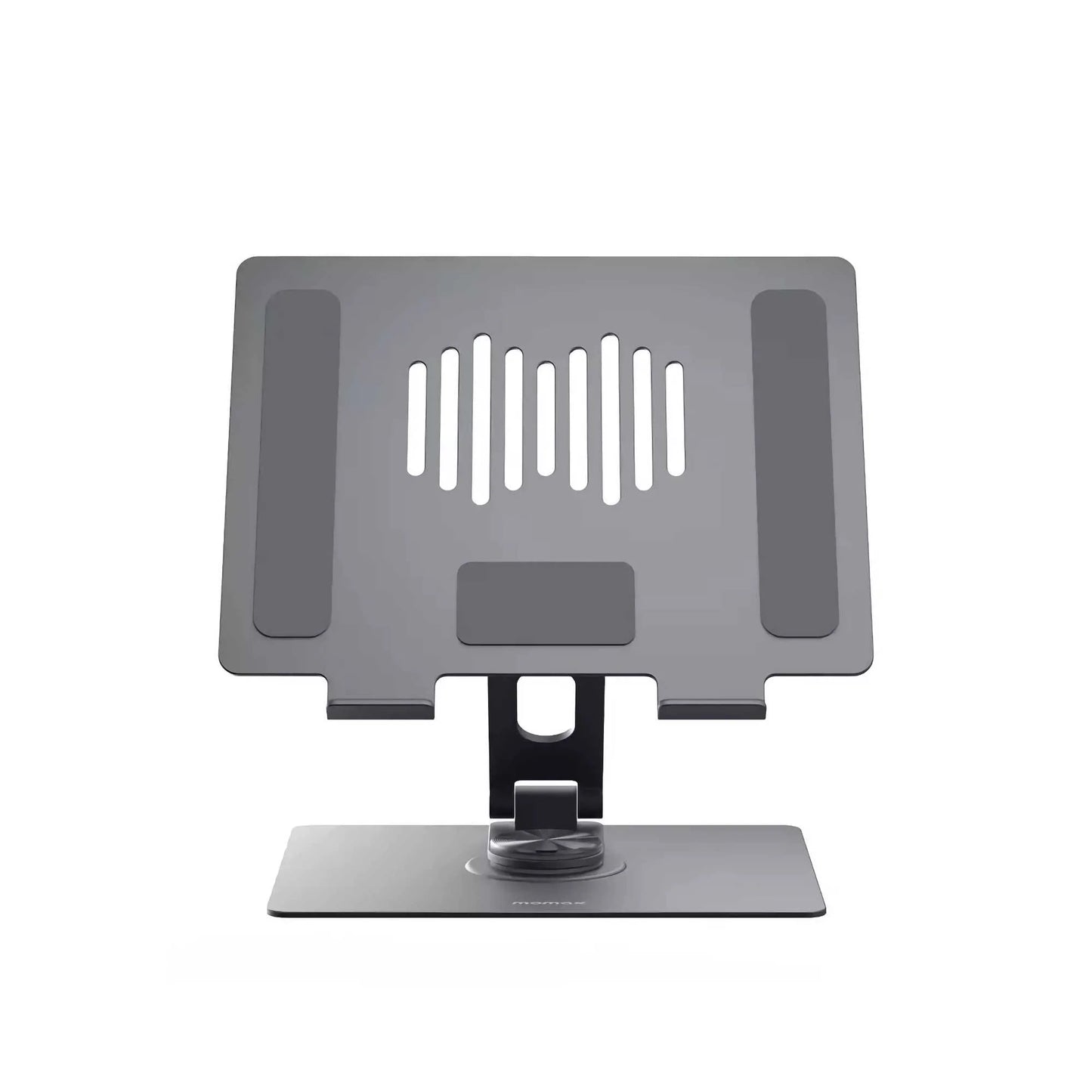 Momax Foldable & Rotatable Laptop Stand, Supports up to 17″ -   حامل لابتوب موماكس, دوار وقابل للطي, دعم حتى 17 بوصة