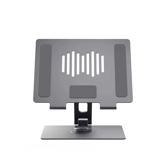 Momax Foldable & Rotatable Laptop Stand, Supports up to 17″ -   حامل لابتوب موماكس, دوار وقابل للطي, دعم حتى 17 بوصة