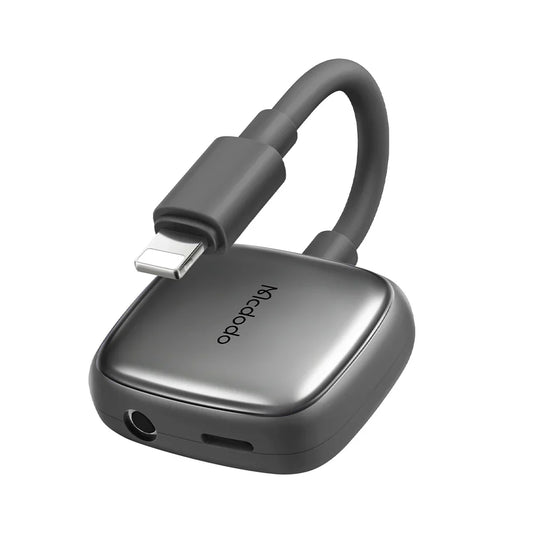 Mcdodo Lightning to Lightning and DC3.5 Digital Audio Cable - ماكدودو لايتنينج إلى لايتنينج وكابل الصوت الرقمي