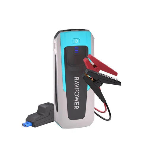 شاحن الطوارئ راف باور PB1226 بسعة 16,000 مللي امبير لتشغيل بطارية السيارة | RAVPower PB1226 Jump Starter 16000mAh (59.2Wh) – Car Battery Booster & Power Bank
