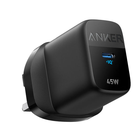 شاحن جداري 313 بقدرة 45 واط يو اس بي سي محول فائق السرعة من أنكر - Anker 313 Wall Charger 45W