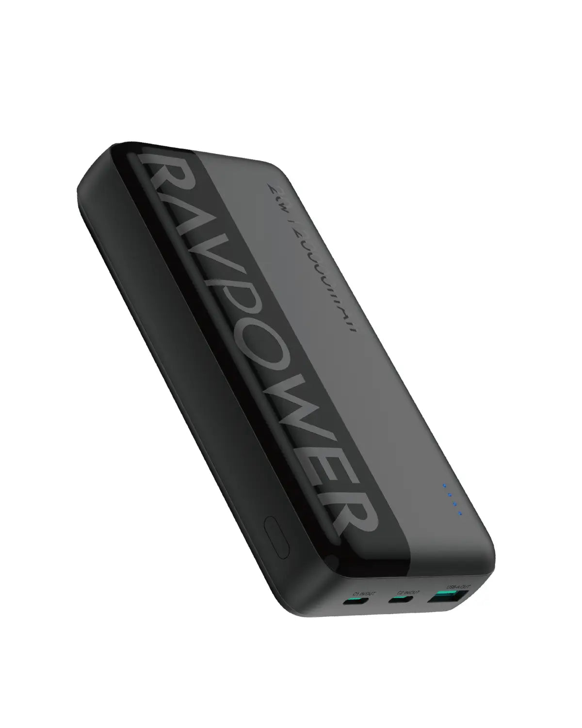 RAVPower 20000mAh Power Bank RP-PB1229 22.5W SCP & 20W PD -  باور بانك RAVPower RP-PB1229 – 20000mAh | شحن سريع بـ 3 منافذ | PD وSCP