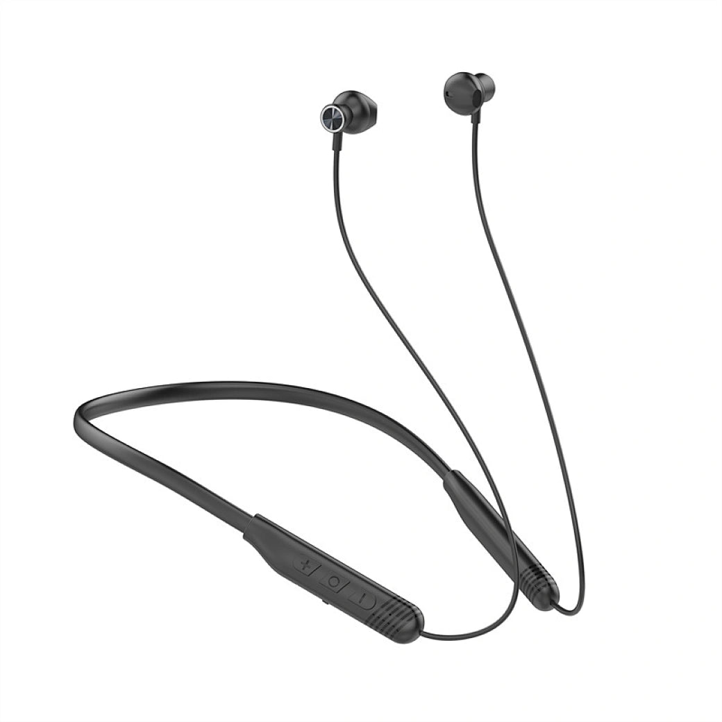 سماعات رأس لاسلكية ذكية بلوتوث من ويوو, مع مايكروفون والغاء ضوضاء - اسود | WIWU Smart Wireless Bluetooth Headphones with Mic & Noise Cancellation – Black