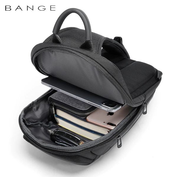 Bange Titan Sling Bag (11 inch iPad) Water-Resistant Crossbody Men's Bag | حقيبة كتف حول الجسم للرجال من بانج تايتان, مقاومة للماء, تتسع لجهاز ايباد 11 بوصة