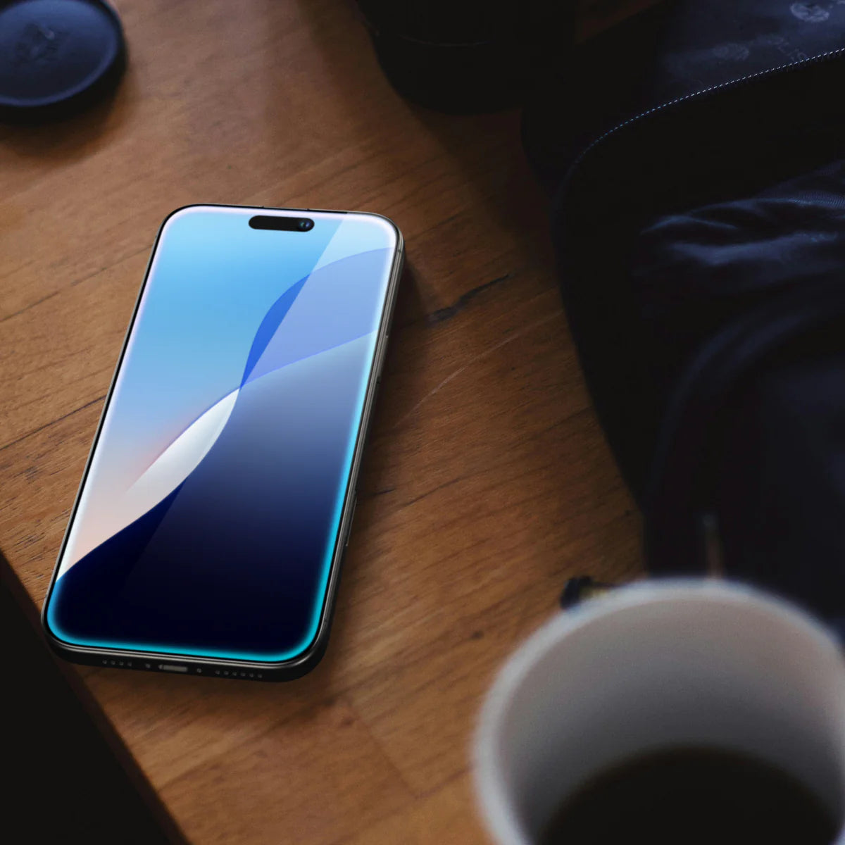 واقي شاشة اميزنك ثنك راديكس الزجاجي لهاتف ايفون 16 برو ماكس | AMAZINGTHING Radix Full Glass Screen Protector for iPhone 16 Pro Max