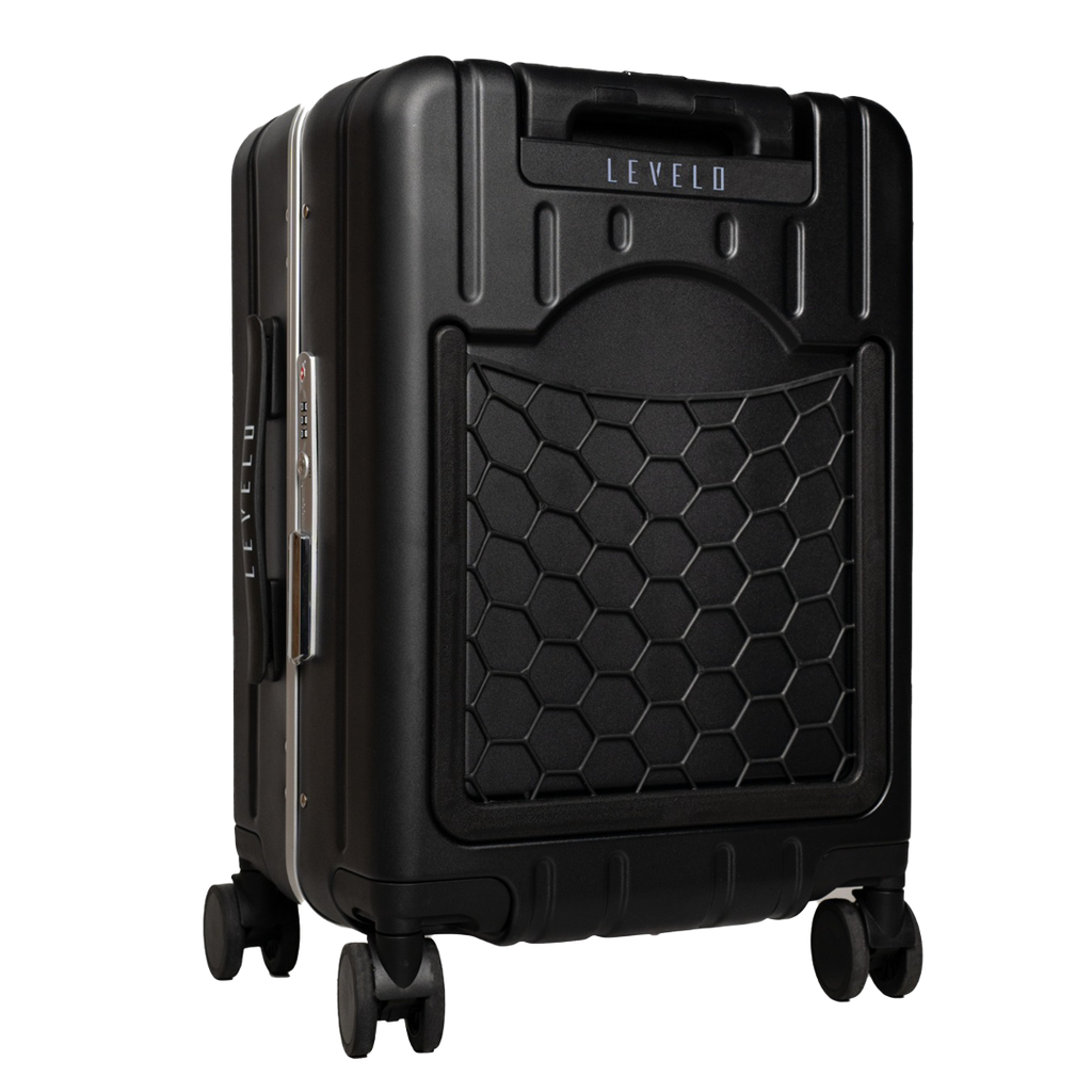 حقيبة سفر ليفيلو روم كروزر 20" مع حامل اطفال قابل للفصل | Levelo RoamCruiser 20" Travel Luggage with Detachable Kid Holder