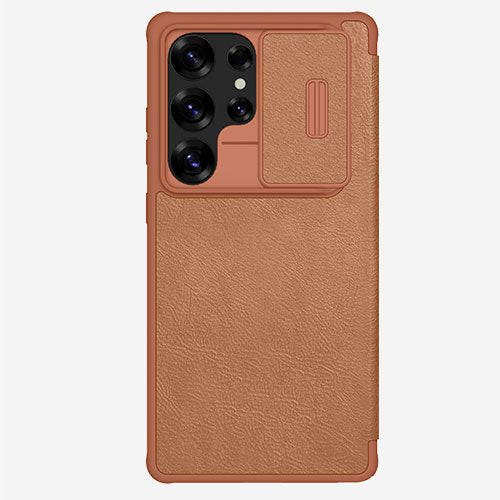 Nillkin Qin Pro Leather Case for Galaxy S25 Ultra - كفر Nillkin Qin Pro الجلدي لهاتف Galaxy S25 Ultra