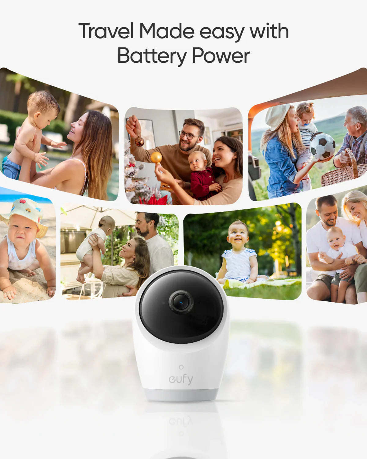 Anker Eufy Wi-Fi Baby Monitor E21 4K  | مراقب اطفال انكر يوفي E21 بدقة 4k