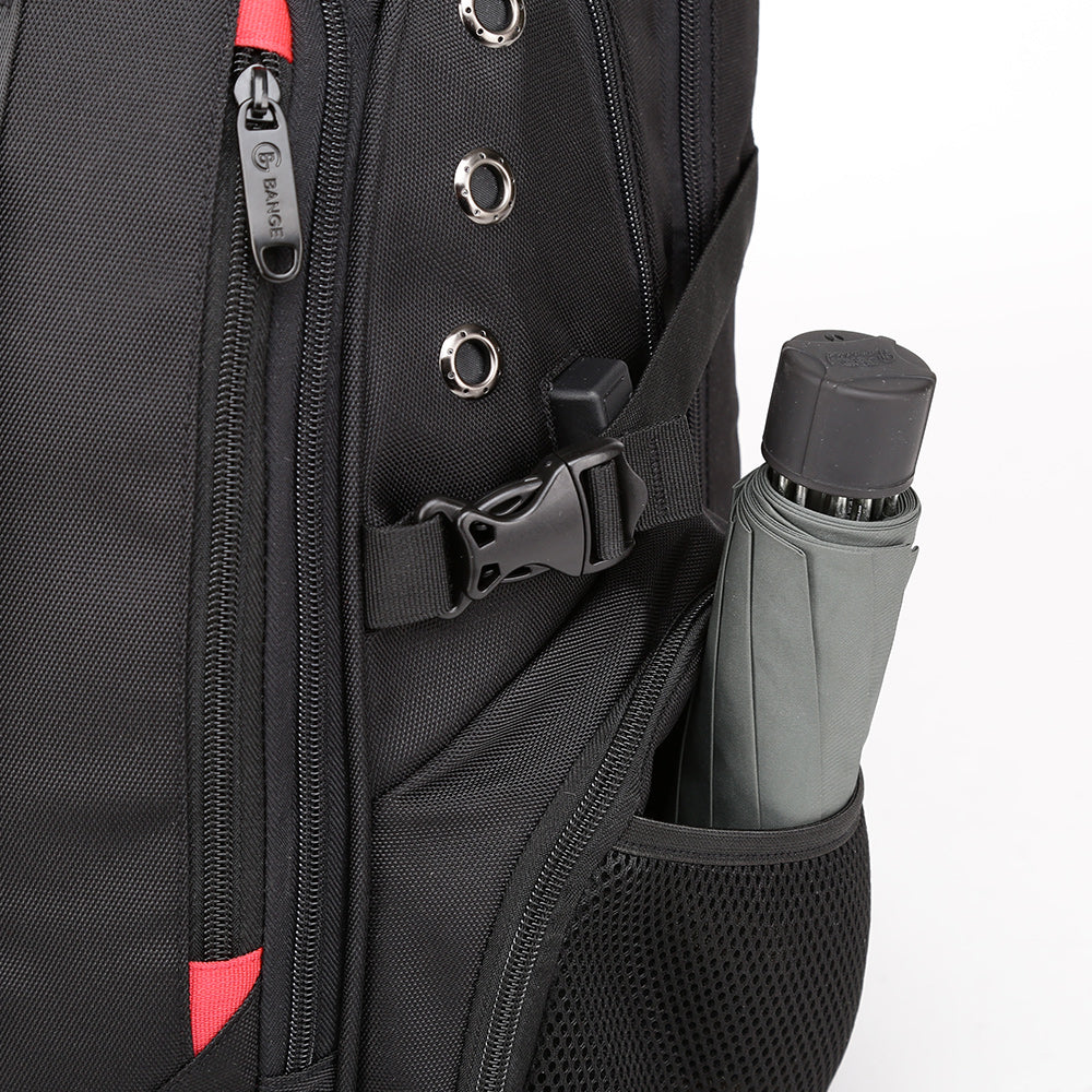 حقيبة ظهر بانج لوكسفورد بسعة 40 لتر مقاومة للماء مع منفذ شحن يو اس بي | BANGE 40L Waterproof Oxford Laptop Backpack with USB Charging Port