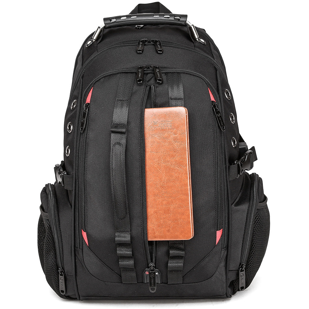 حقيبة ظهر بانج لوكسفورد بسعة 40 لتر مقاومة للماء مع منفذ شحن يو اس بي | BANGE 40L Waterproof Oxford Laptop Backpack with USB Charging Port