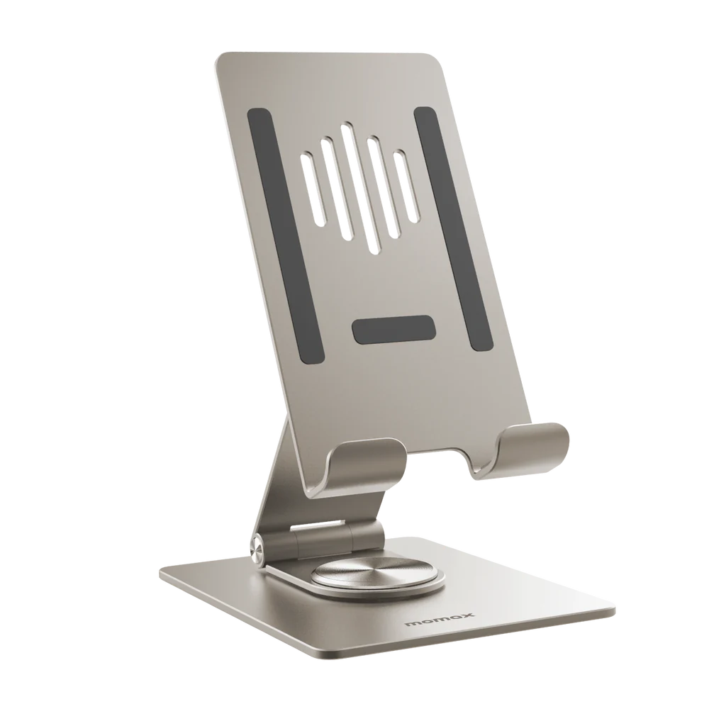 Momax Multi-Purpose Rotating Stand for Phone & Tablet  - حامل موماكس دوار للهواتف والاجهزة اللوحية