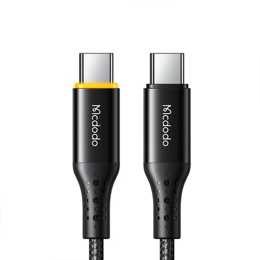 Mcdodo USB-C to USB-C cable PD 100W  1.2m - كيبل يو اس بي سي الى يو اس بي سي سريع الشحن بقدرى 100واط وطول 1.2متر من مكدودو