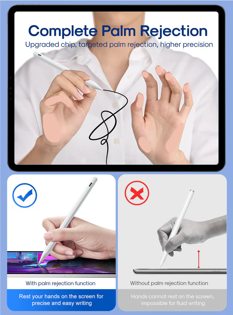 قلم ستايلس جويرووم JR-X9S نشط للايباد و الأندرويد | JOYROOM JR-X9S Stylus Pen for iPad & Android