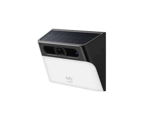 Anker Eufycam S120 Solar Wall Light Cam, 2K Security Camera with Motion Sensor | كاميرا مراقبة خارجية مع ضوء جداري من انكر يوفي S120, دقة 2K, كشف ذكي للحركة