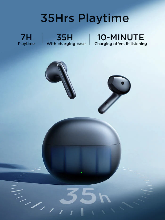 Joyroom JR-FB2 Wireless Earbuds HiFi Sound, 35H Playtime - سماعات Joyroom JR-FB2 اللاسلكية  بطارية 35 ساعة، تصميم مريح