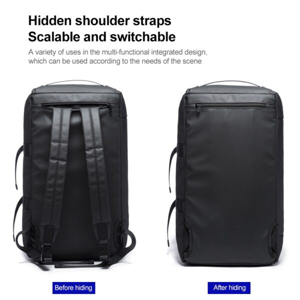 حقيبة بانجي BG-7088 متعددة الوظائف للسفر بسعة 36 لتر - اسود | BANGE BG-7088 Multi-function Large Capacity Men Travel Bag 36L – Black