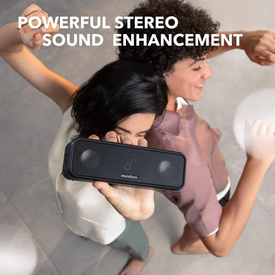 Anker soundcore 3 Bluetooth Speaker with Stereo Sound - ساوند كور مكبر صوت بلوتوث مع صوت ستيريو من أنكر