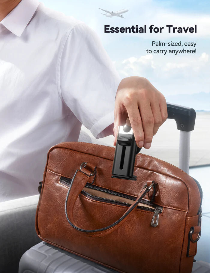 Joyroom JR-ZS413 Magnetic Phone Mount for Travel - حامل جوال مغناطيسي من جويروم للسفر دوران 360° وقاعدة قابلة للطي