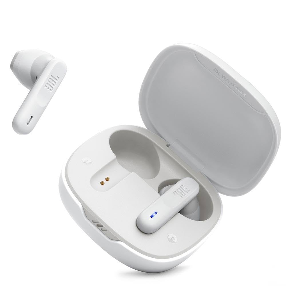 JBL Wave Flex True Wireless Noise Cancelling Earbuds | سماعات جي بي ال ويف فليكس داخل الاذن, لاسلكية ومضادة للضوضاء
